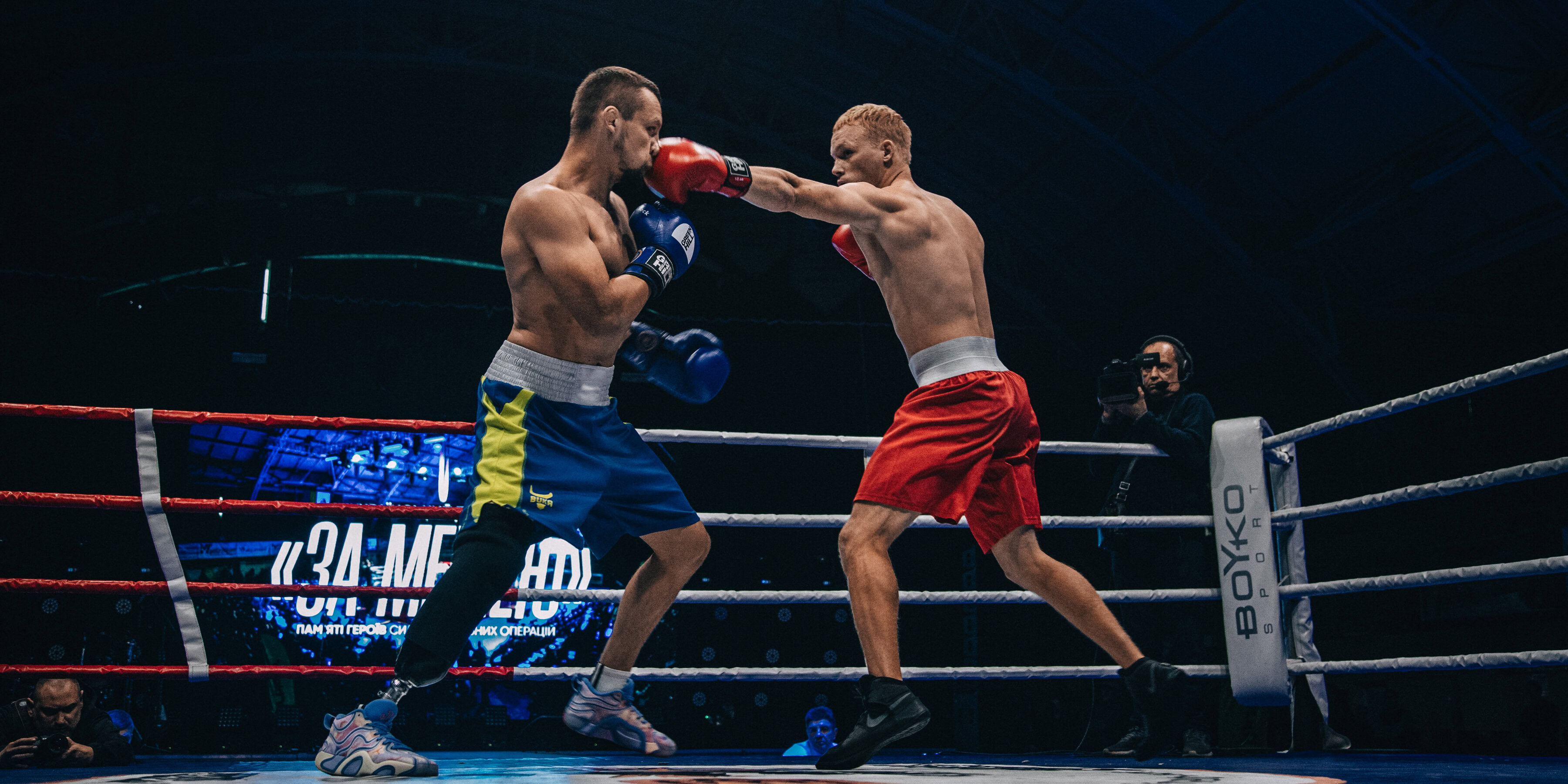 Float like a butterfly, even with a prosthetic: veterans in the ring push beyond their limits