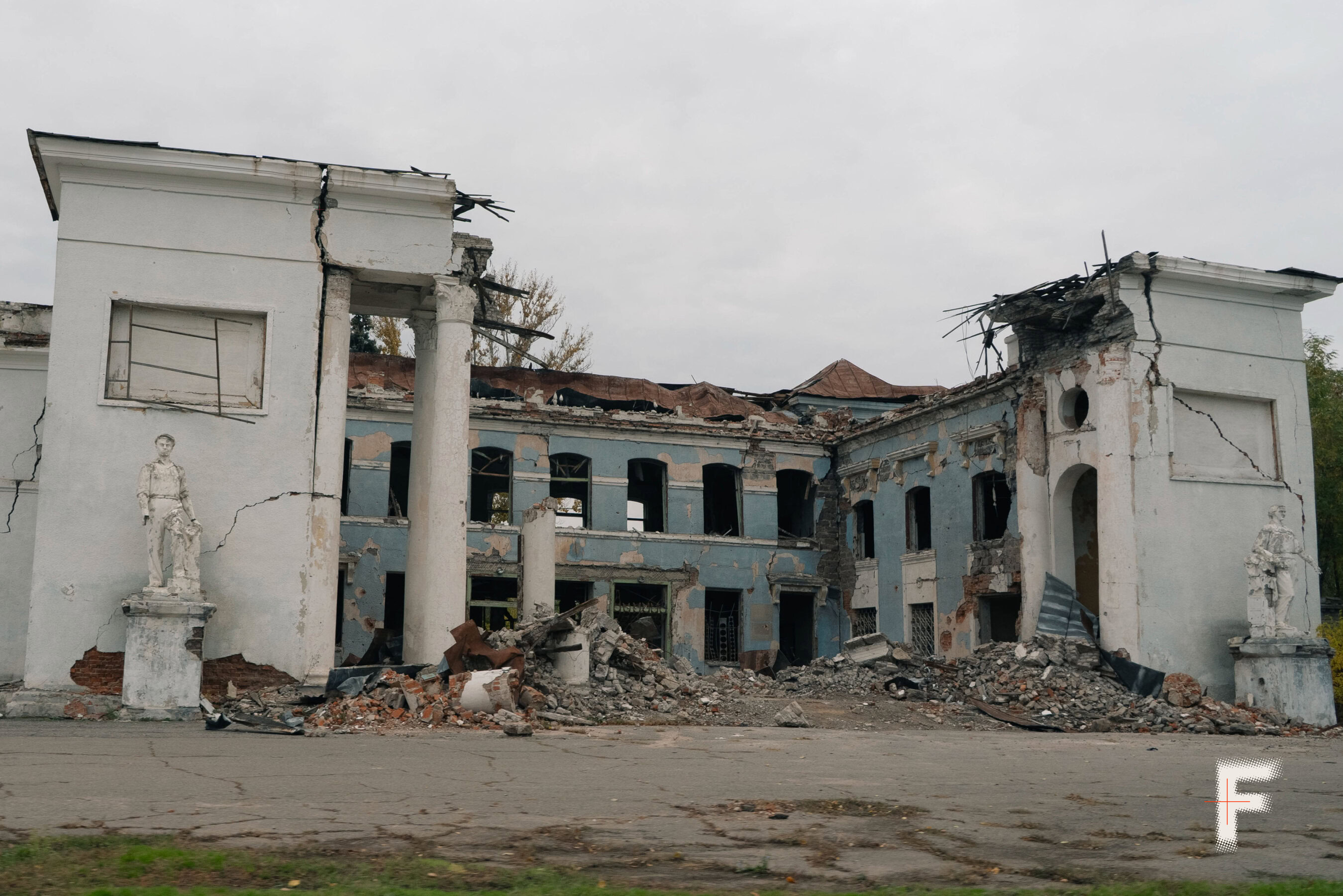 Вулиця прифронтової Дружківки, Донецька область, під час повномасштабної війни