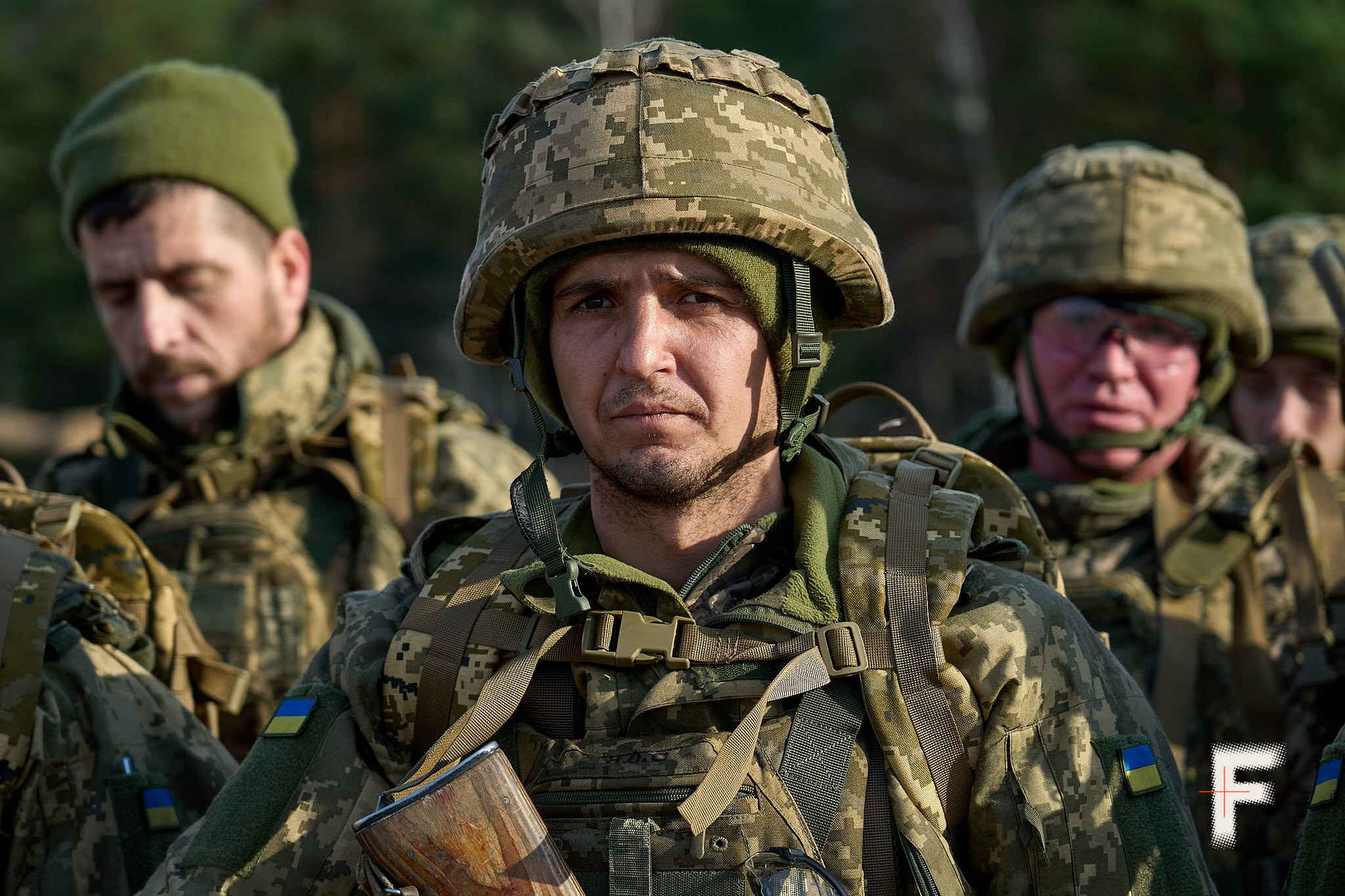 Портрет курсанта у військовій формі під час навчання