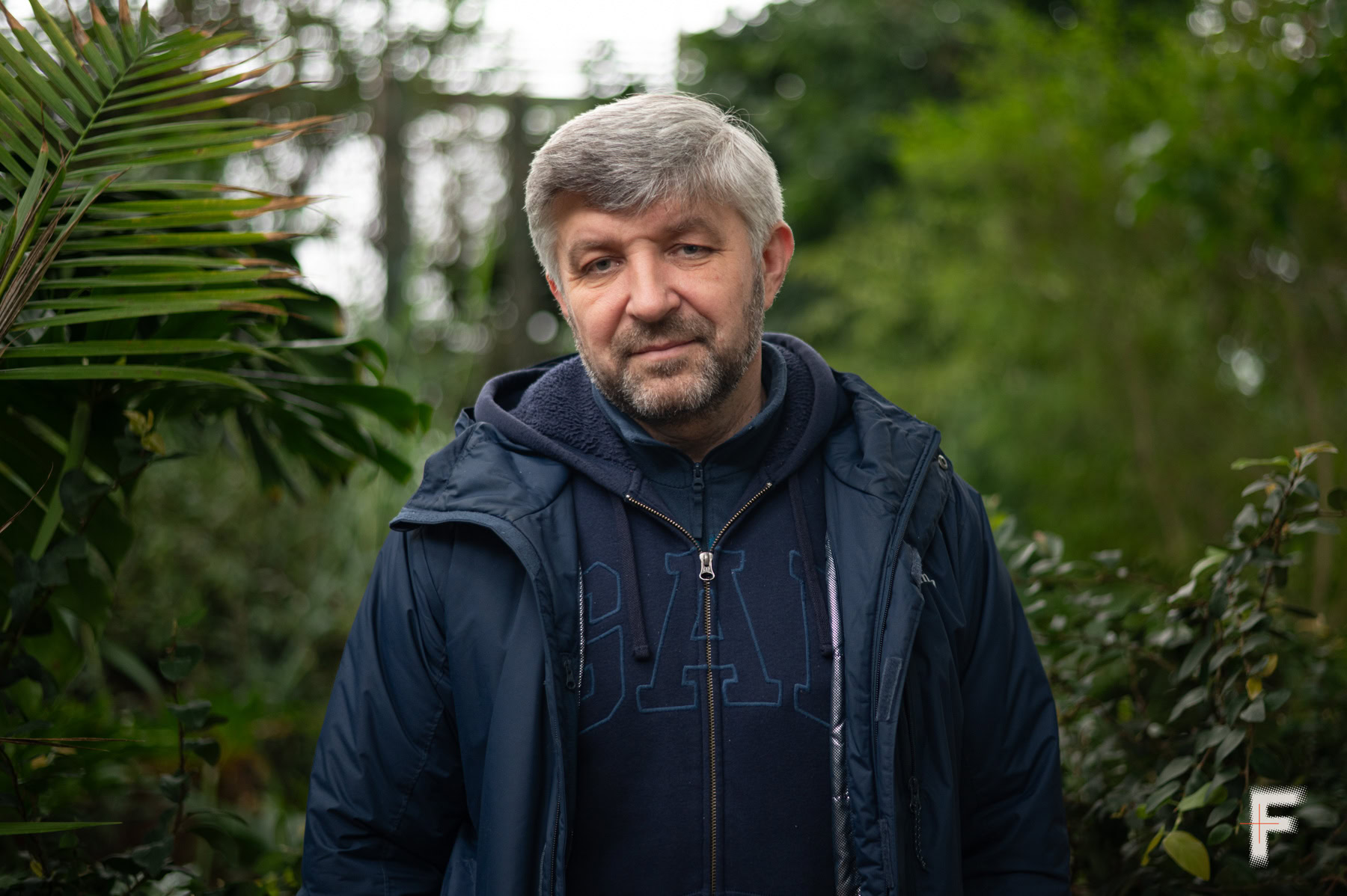 Портрет Романа Іваннікова під час роботи