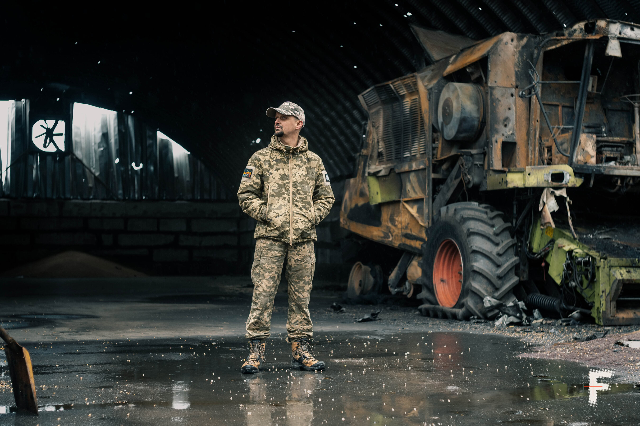 Військовослужбовець 141-ї ОМБр з позивним «Ярома» у Чаплиному, 2026