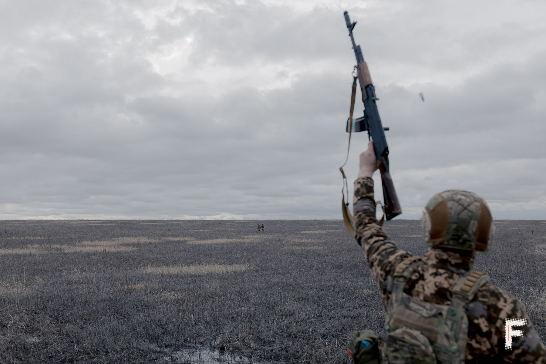 Командир Андрій Полівка на позиції звукометричної розвідки у Харківській області під час війни, 2026
