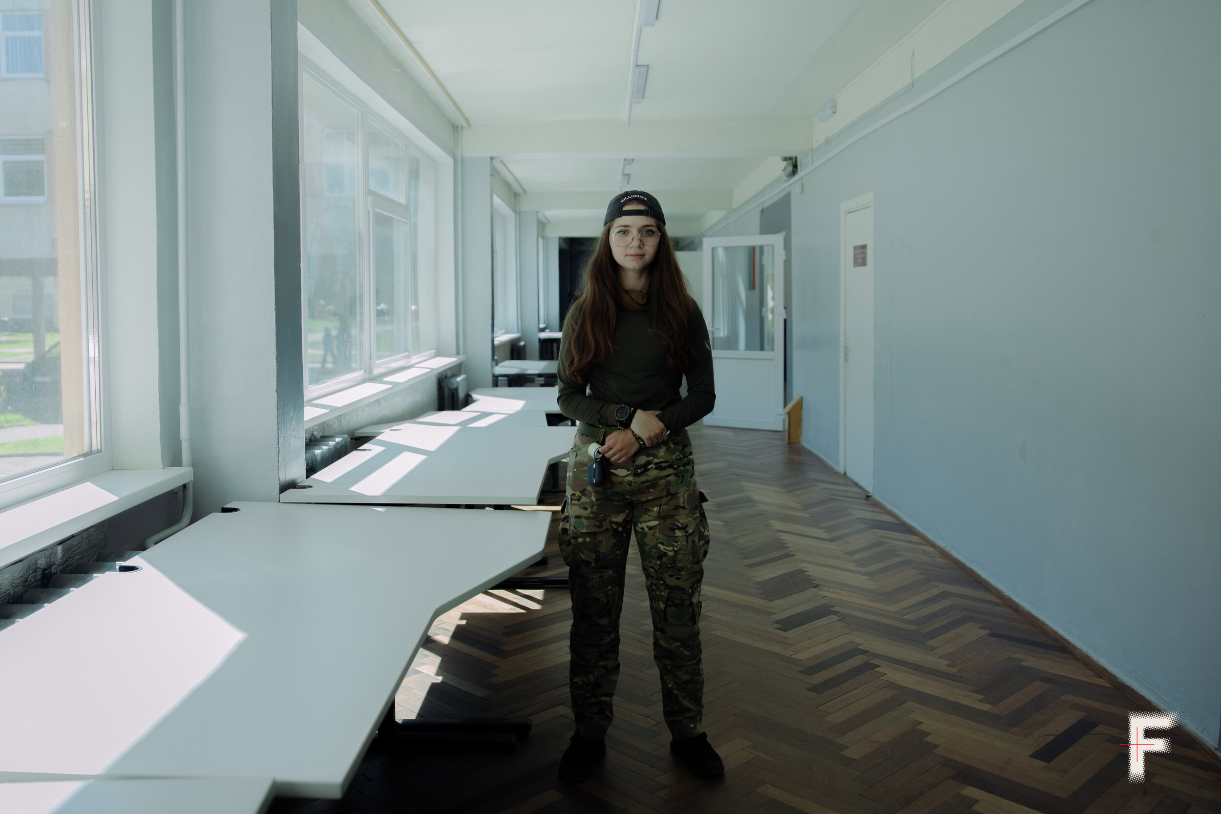 Інструкторка з тактичної медицини у центрі національно-патріотичного виховання молоді у Львові, Україна, 2026