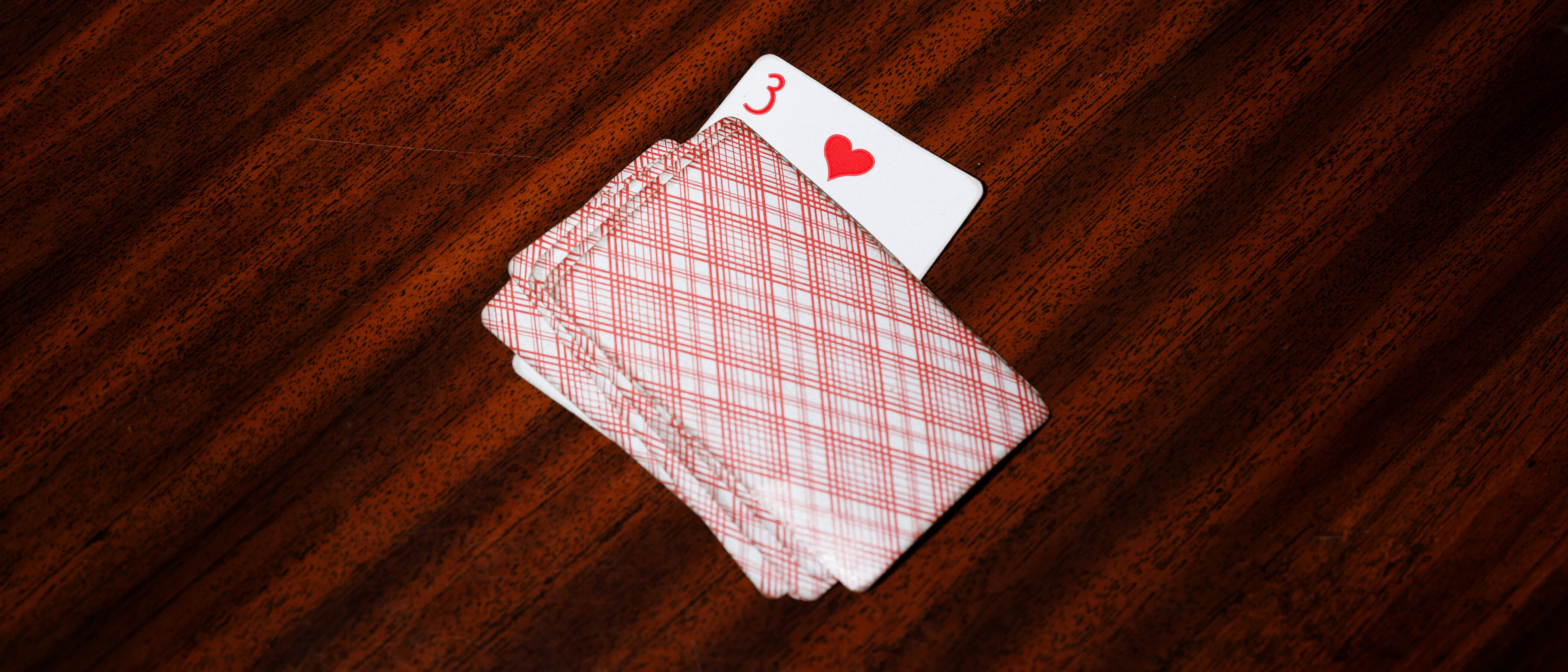 game cards on a table