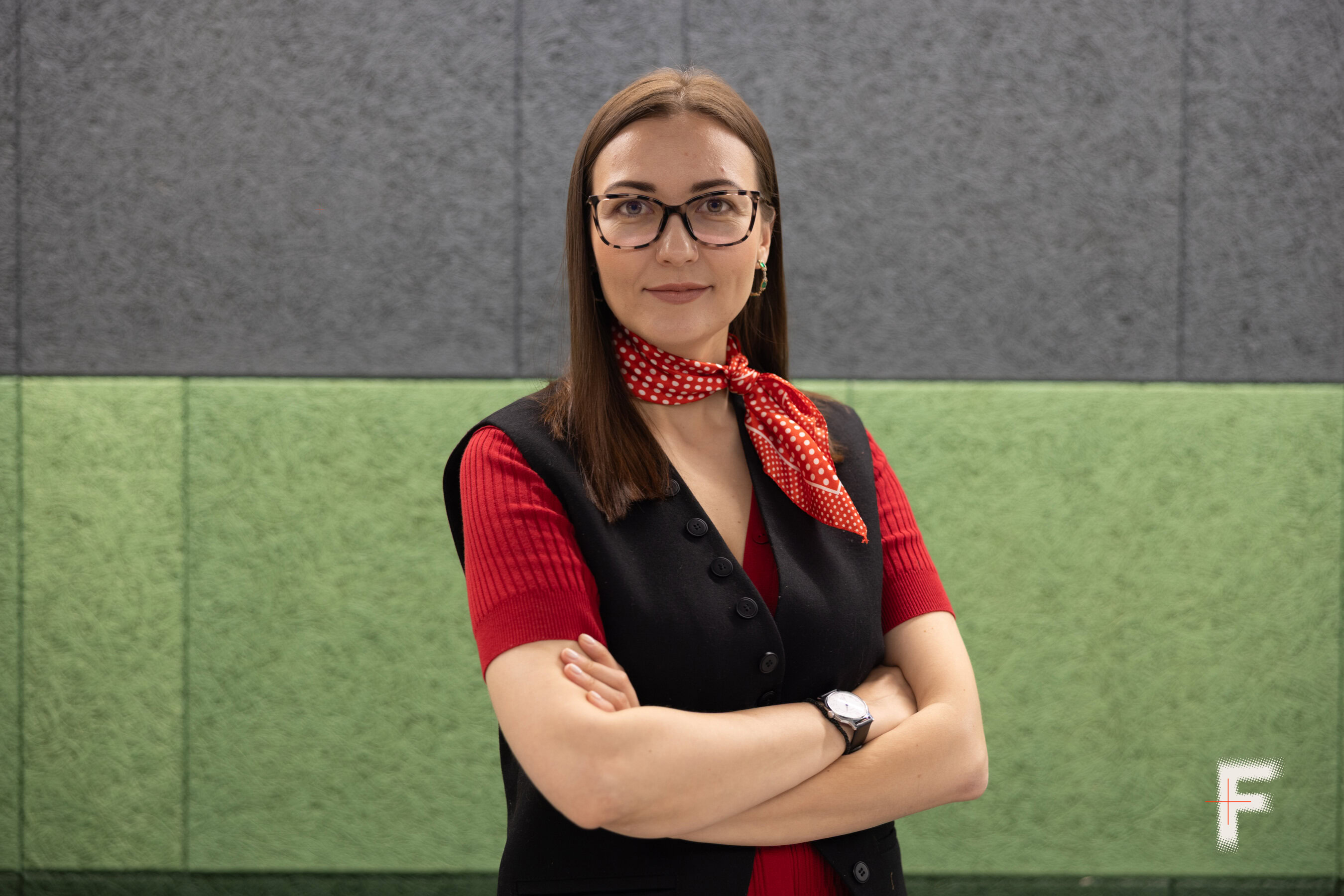 Ольга Безпалько, керівниця з питань різноманіття та інклюзії ПриватБанку, у Києві.